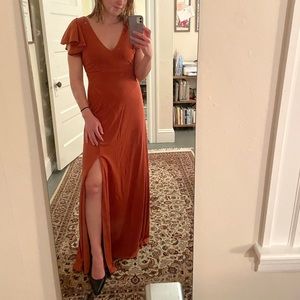 Birdy Grey Dress- Terracotta